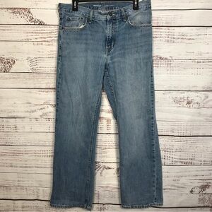 Old Navy Light Wash Jeans Loose Fit size 33 straight leg jeans